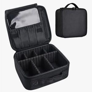 Travel Makeup Case with Mirror Travel Cosmetics Bag